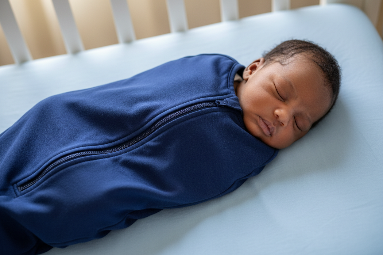 make the color of the sleep sack a little bit darker